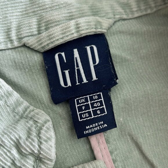 Vintage Y2K GAP Fall O5 Mint Corduroy Jacket ASO Gabriella Montez - Picture 4 of 9